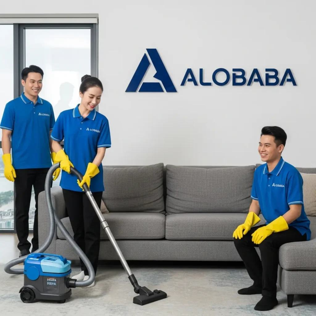 Hút bụi mịn HEPA cho sofa tại chung cư khu vực Phúc Đồng