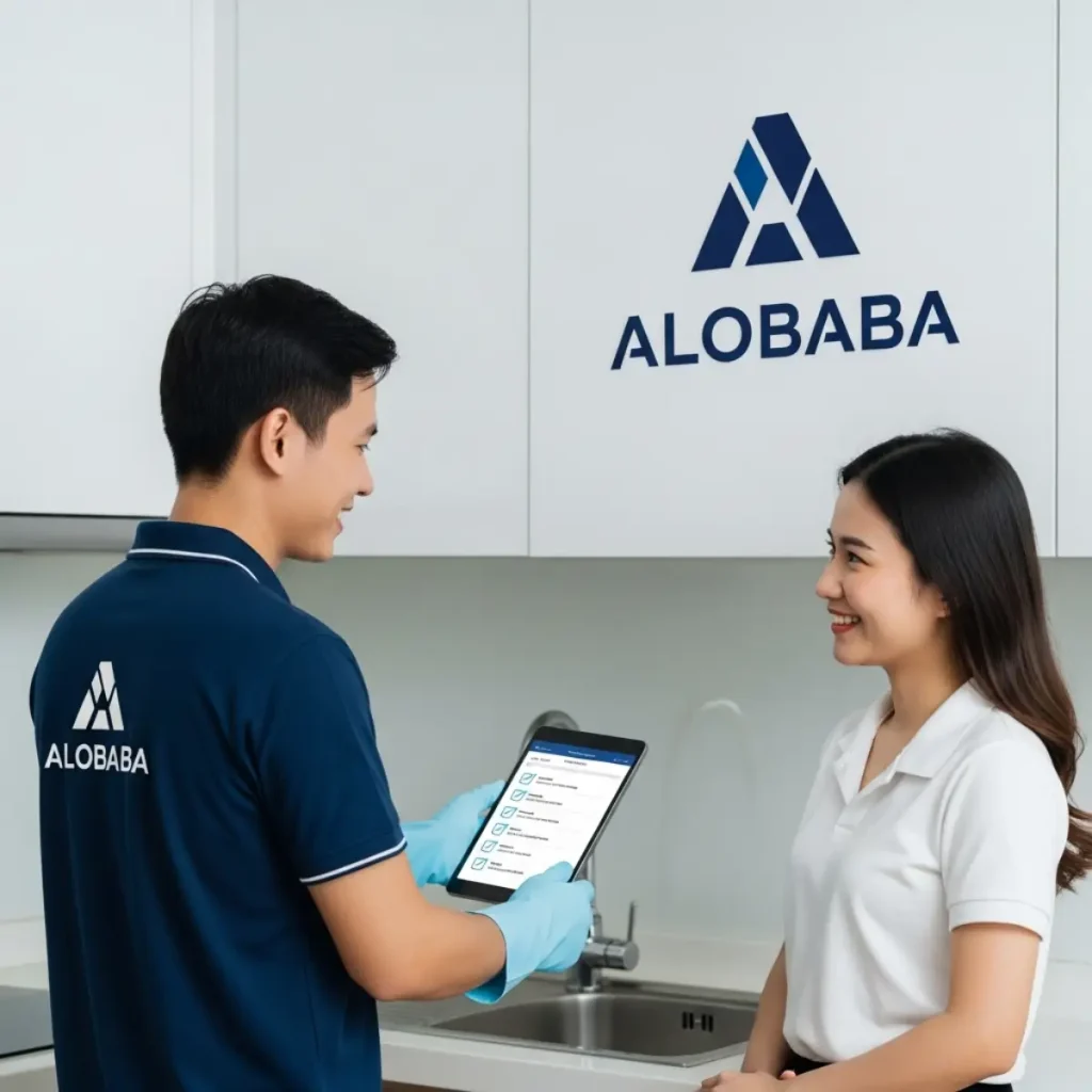 Quy trình vệ sinh căn hộ chung cư 7 bước của ALOBABA