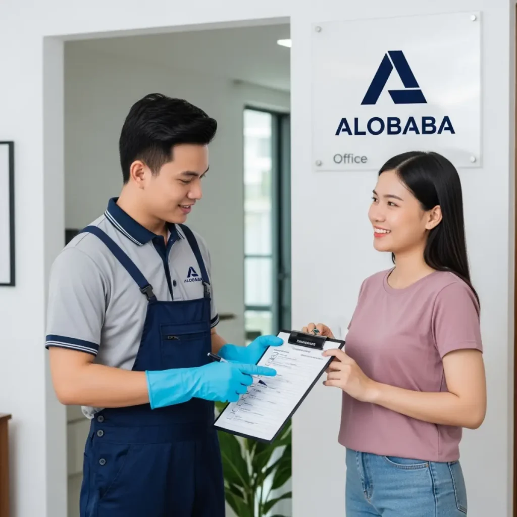 Quy trình nghiệm thu dịch vụ vệ sinh minh bạch cùng khách hàng tại Ngọc Lâm