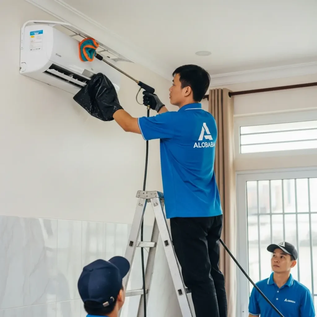 Bảo dưỡng và vệ sinh máy lạnh định kỳ cho gia đình tại Hà Nội